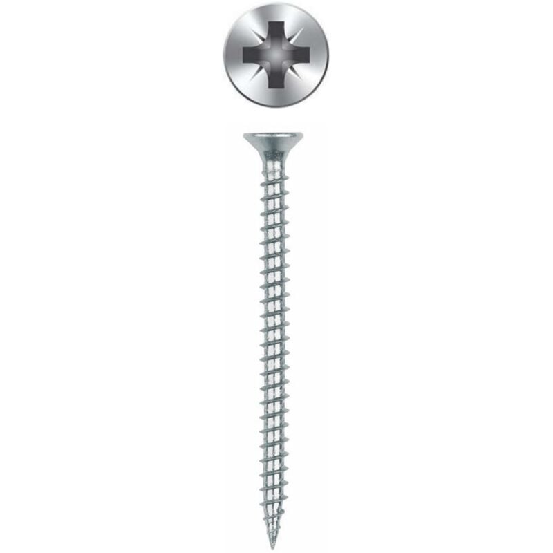 foto del prodotto scatola da 1000 viti per pannelli 3,5x30mm pozi zincate indice