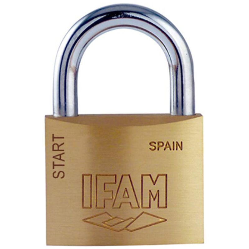 foto del prodotto scatola da 12 lucchetti 30 ottone start sr30 ifam