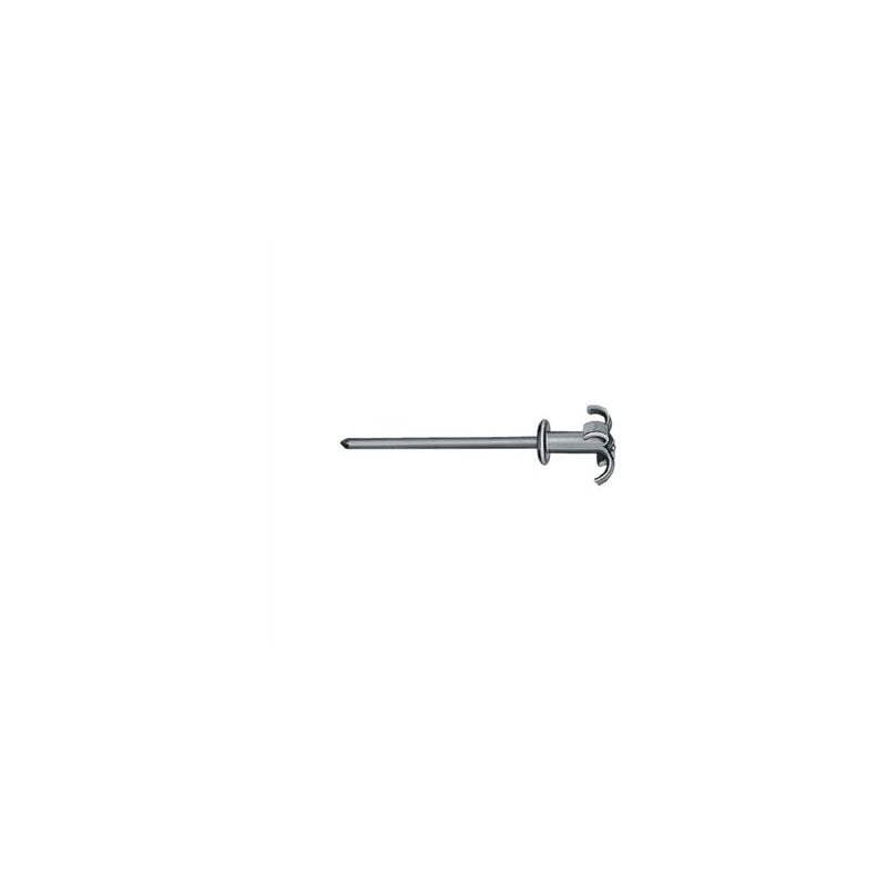 foto del prodotto scatola da 250 rivetti in alluminio a forma di fiore larghi 14mm 4,8x10mm