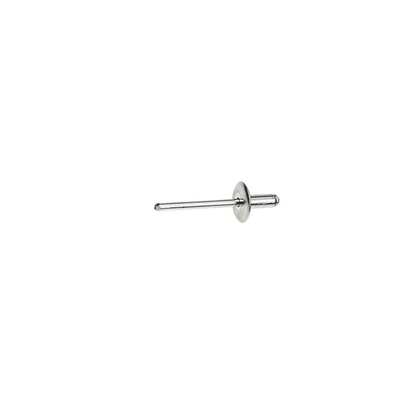 foto del prodotto scatola da 250 rivetti in alluminio a testa larga 14mm 4,8x10mm