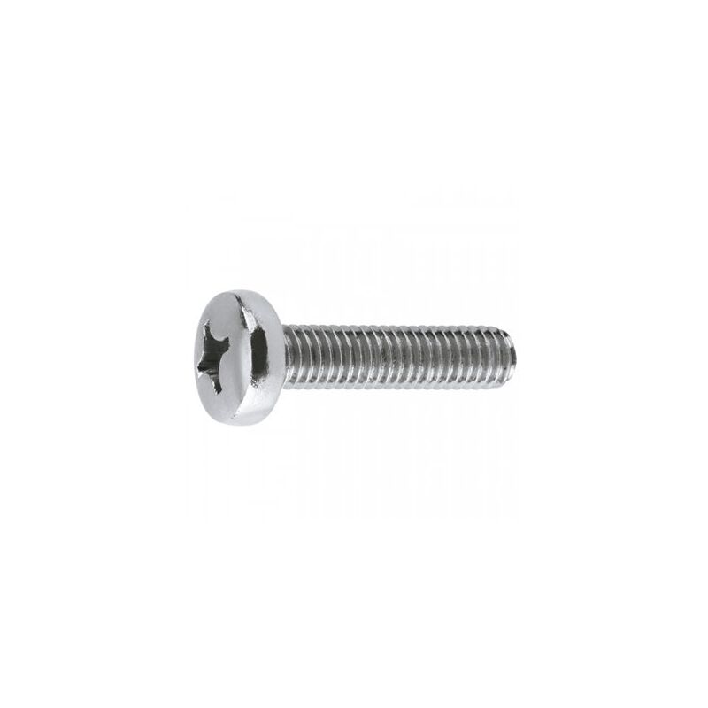 foto del prodotto scatola da 250 viti m6x25 zincate din 7985 con testa a croce