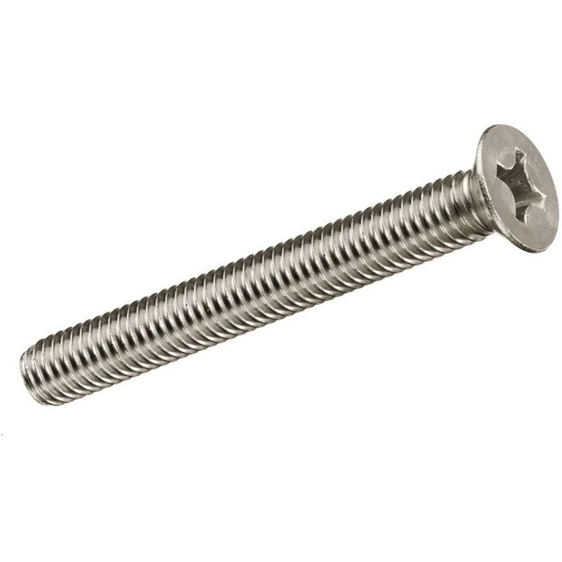 foto del prodotto scatola da 4 unità di vite metrica a testa piatta m 4x60mm fadix