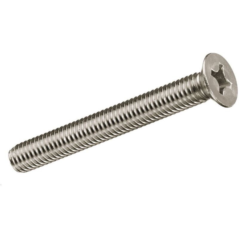 foto del prodotto scatola da 4 unità di vite metrica a testa piatta m 5x60mm fadix