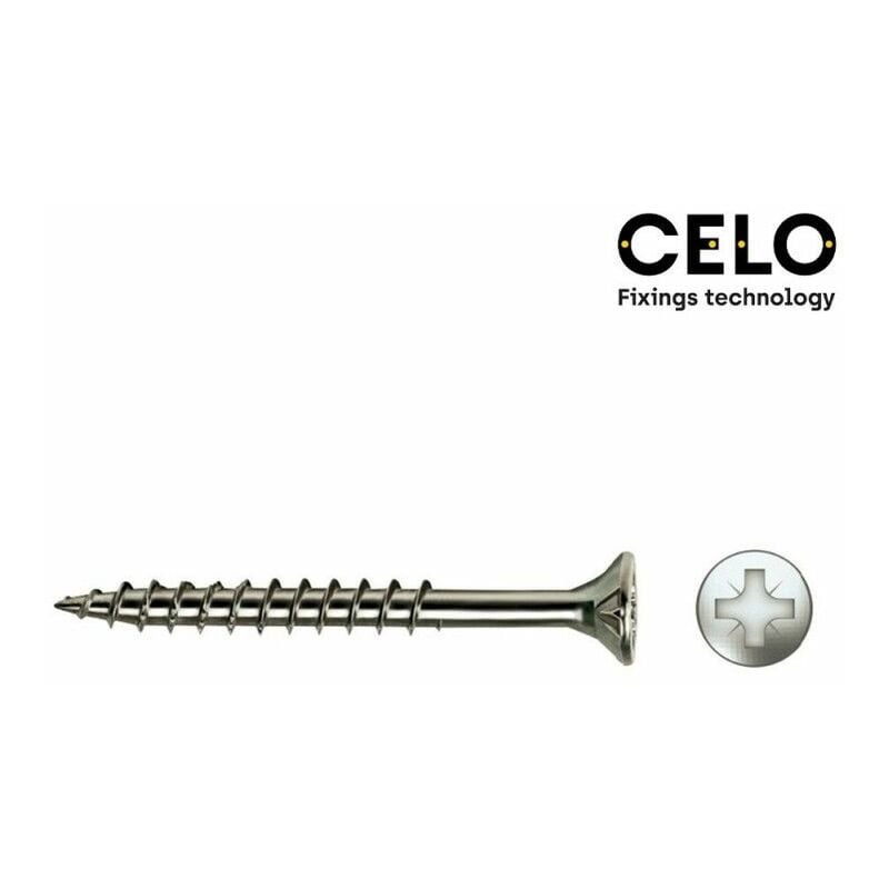foto del prodotto scatola da 40 viti per legno celo zinked 5mm vloxp