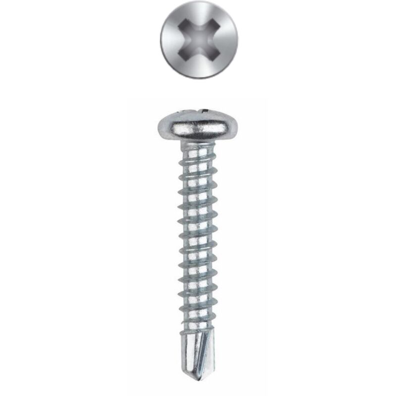 foto del prodotto scatola da 500 viti 7504-n 5,5x45 zinco autoforante indice