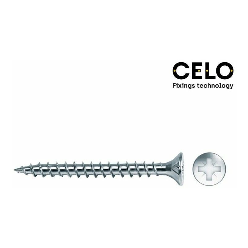 foto del prodotto scatola da 70 viti per legno celo zinked 5x80mm vlox
