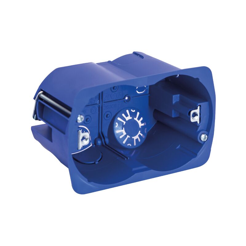 foto del prodotto scatola da incasso ave 3 moduli 106.6x64.6x51.4mm blu 253cg