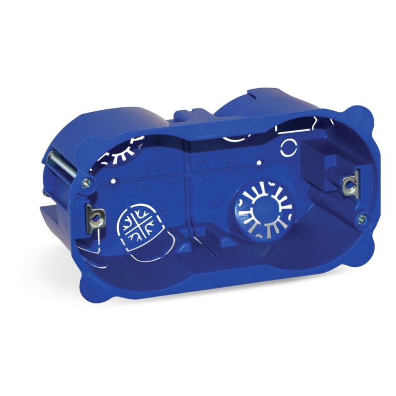 foto del prodotto scatola da incasso ave 4 moduli 130x64x51mm blu 254cg
