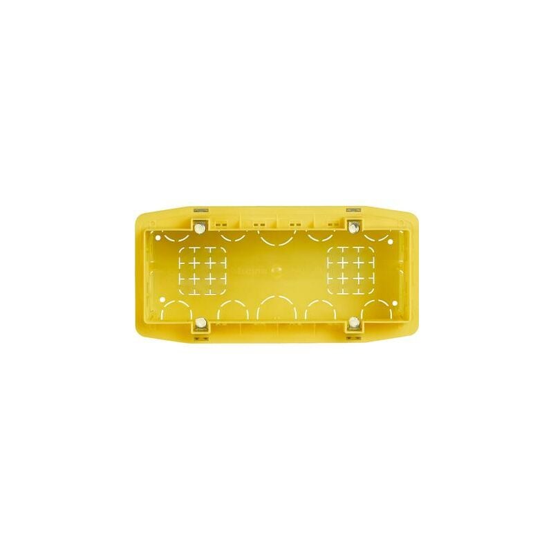 foto del prodotto scatola da incasso per 6 7 moduli serie civili, 183,5x90x53,5mm