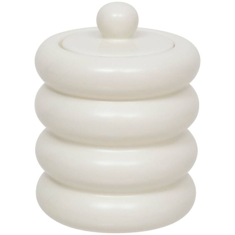 foto del prodotto scatola deco in ceramica bianca mike 14,711,2cm atmosphera cr ateur d int rieur