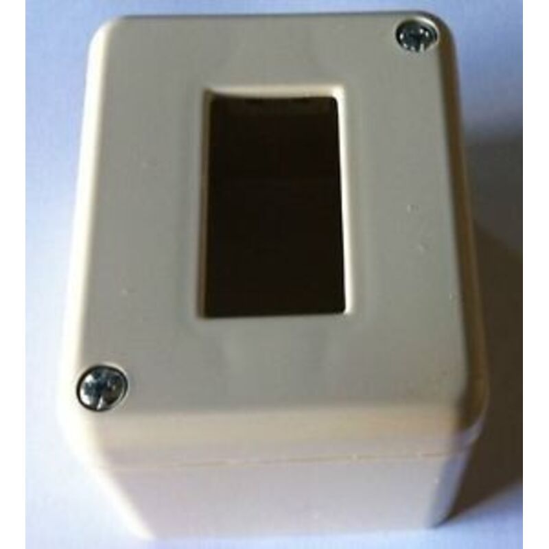 foto del prodotto scatola derivazione per 1 apparecchio autoportante elettrocanali cod. ecsm1a 