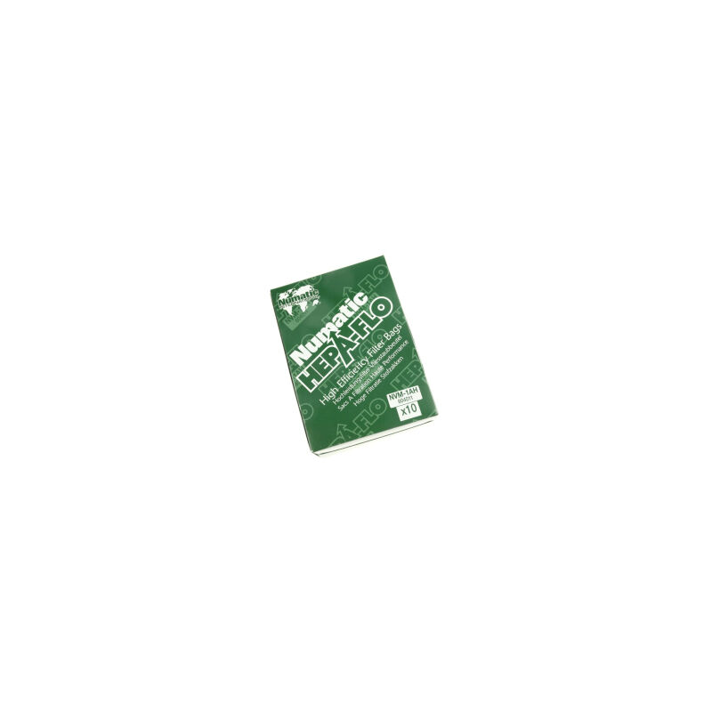 foto del prodotto scatola di 10 borse flo hepa 6 litri per aspirapolvere numatic 604011