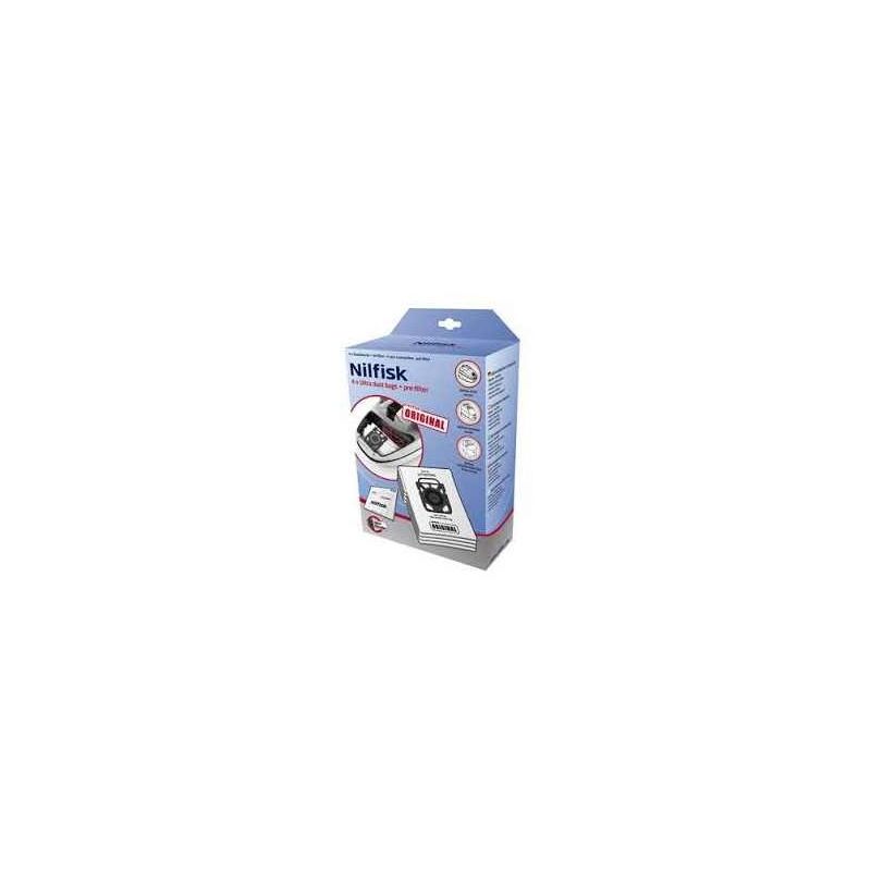 foto del prodotto scatola di 4 sacchetti igiene pre filtri extreme king originali aspirapolvere nilfisk 1557167319519645644