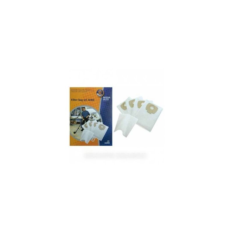 foto del prodotto scatola di 5 sacchi in poliestere originale aspirapolvere nilfisk 155721627614166474