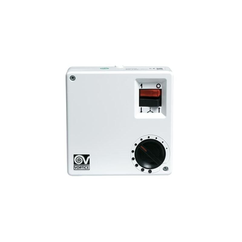 foto del prodotto scatola di comandi a parete per ventilatori a soffitto vortice scnr5 - sku 12955