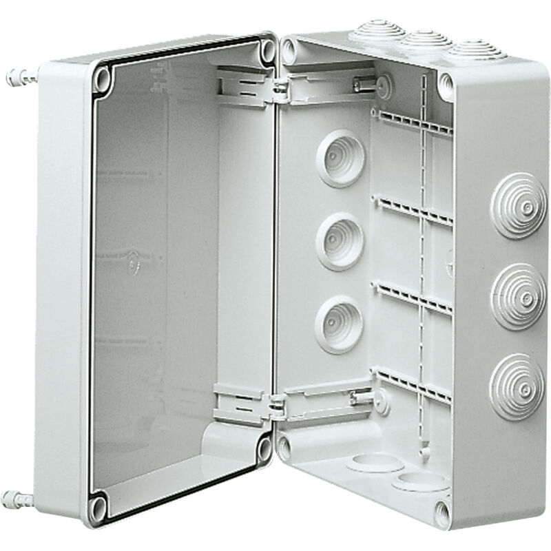 foto del prodotto scatola di derivazione da esterno vimar quadrata passacavi ip55 v55109