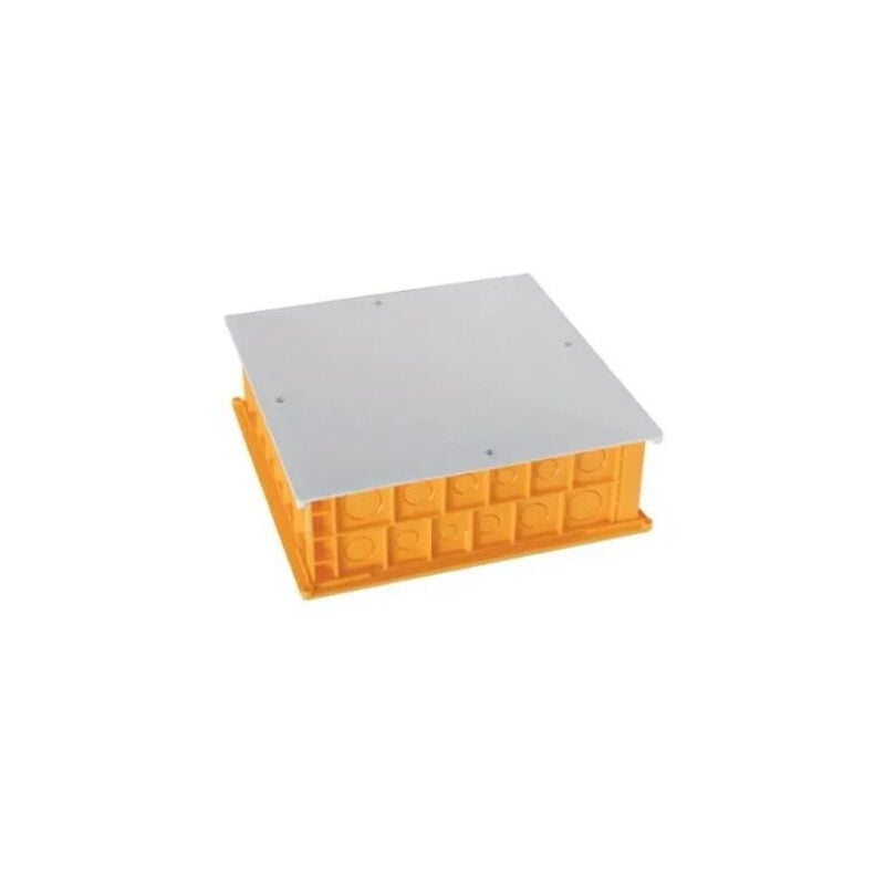 foto del prodotto scatola di giunzione gialla per soffitta 300x300x95 mm