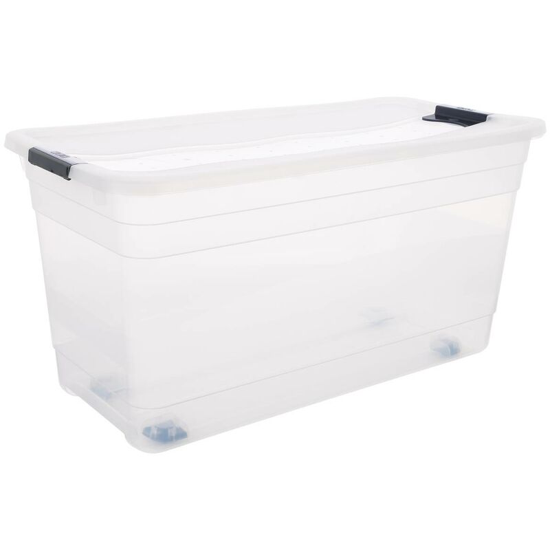 foto del prodotto scatola di plastica trasparente easy roll 83l 5 five