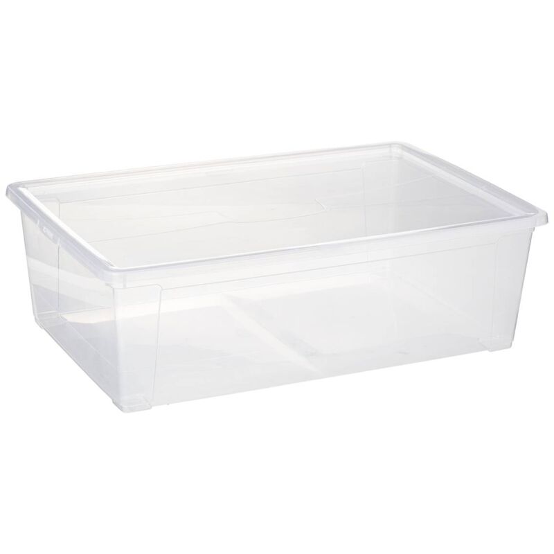 foto del prodotto scatola di plastica trasparente store n box da 30l 5 five