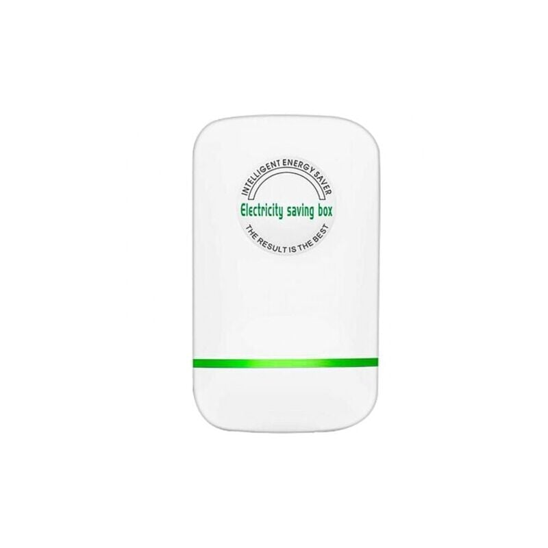 foto del prodotto scatola di risparmio energetico, dispositivo di risparmio del fattore di potenza, risparmiatore di elettrodomestici, adattatore 90v 250v per uso in