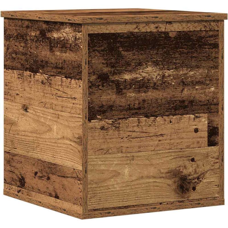 foto del prodotto scatola di stoccaggio legno vecchio 40 x 42 x 46 cm - vidaxl