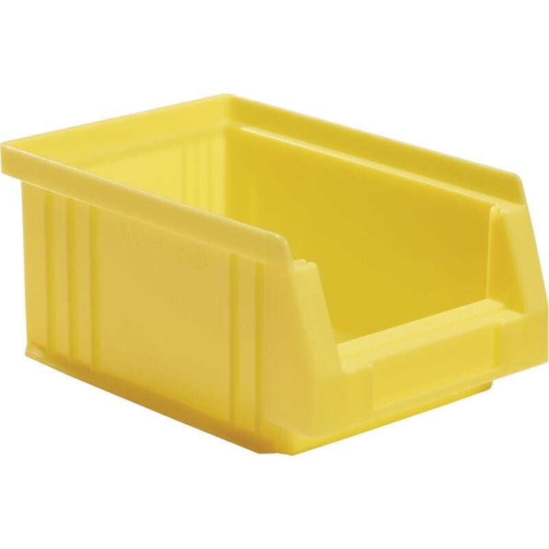 foto del prodotto scatola di stoccaggio trasparente plk l164xp105xh75mm pp giallo