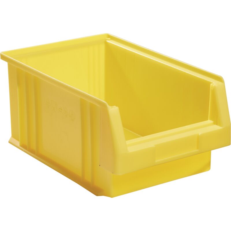 foto del prodotto scatola di stoccaggio visiva plk l330xp213xh150mm pp giallo