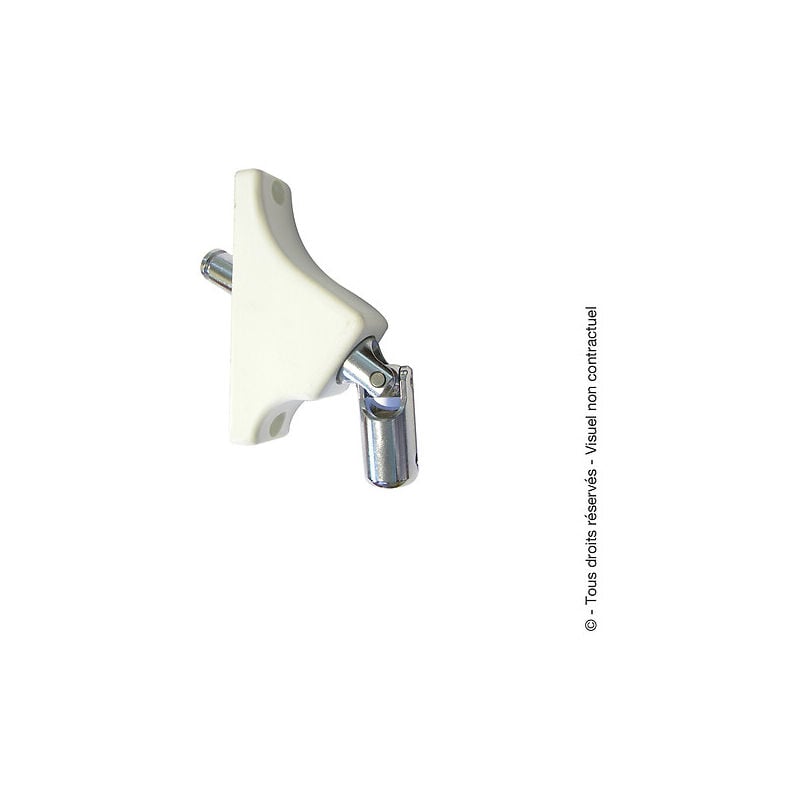 foto del prodotto scatola di uscita a 90 con quadrante a doppia tapparella bianca torbel - 841300