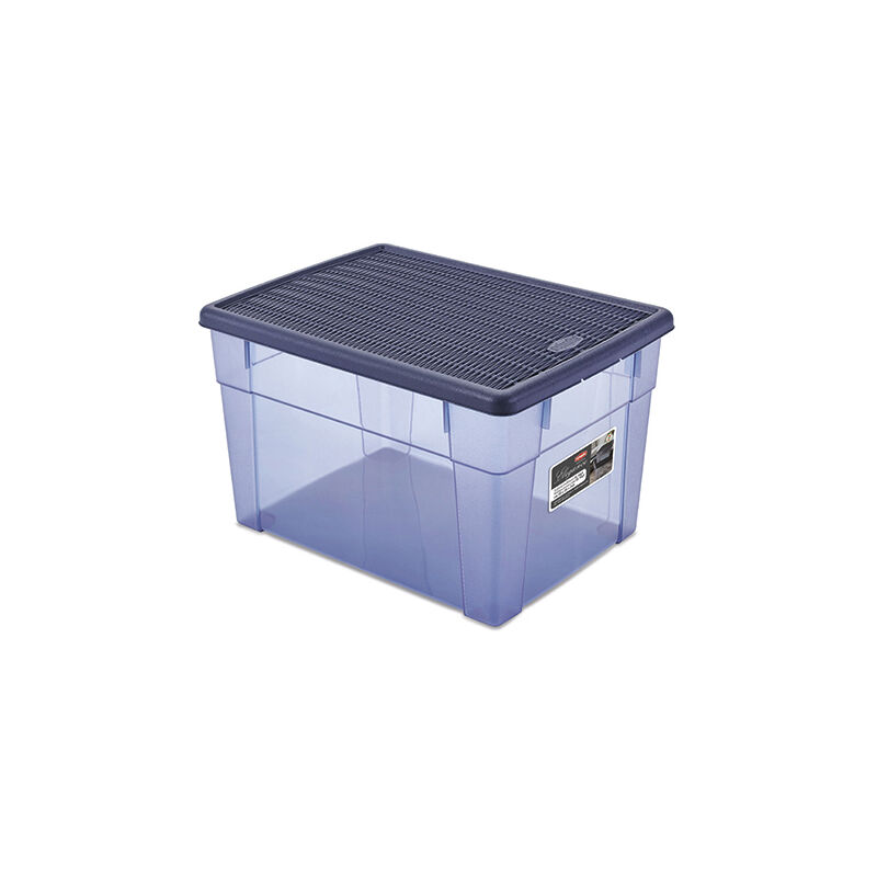 foto del prodotto scatola elegance box multiuso xl high blu navy stefanplast