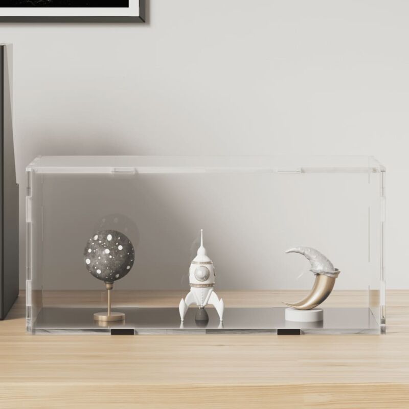 foto del prodotto scatola espositiva trasparente 30x15x14 cm in acrilico - vidaxl