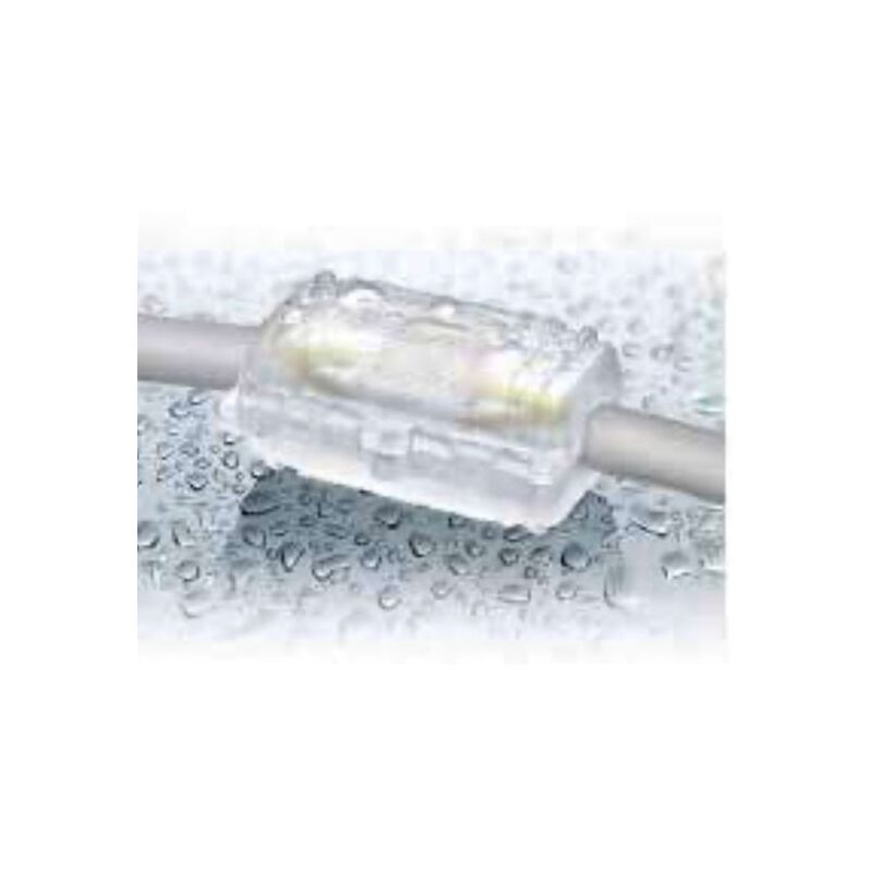 foto del prodotto scatola gel isolante per collegamenti elettrici fari piscina gel e cassetta