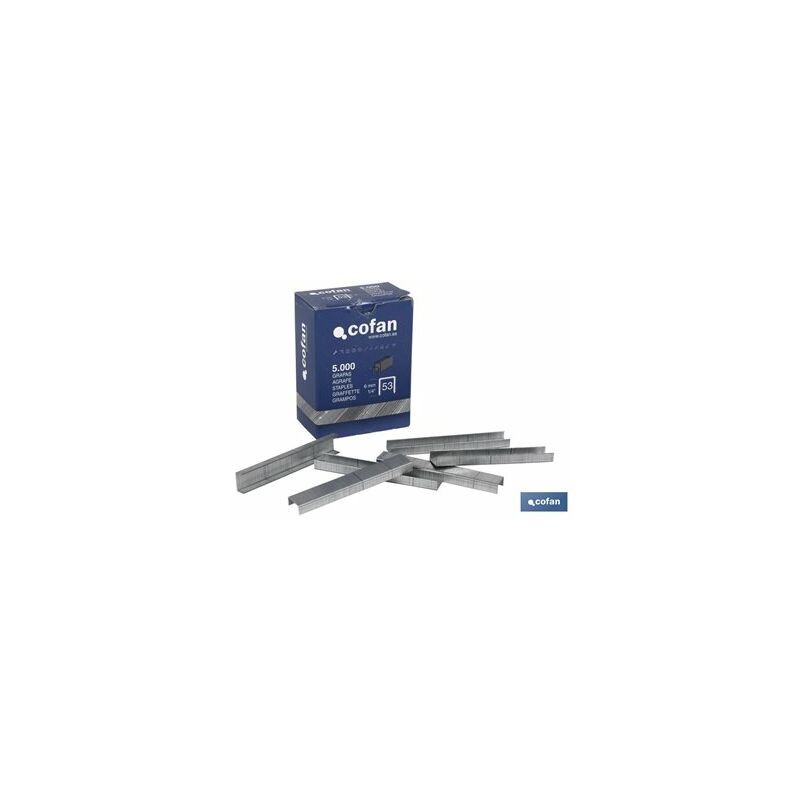 foto del prodotto scatola graffette 53 12mm 5.000 pz 