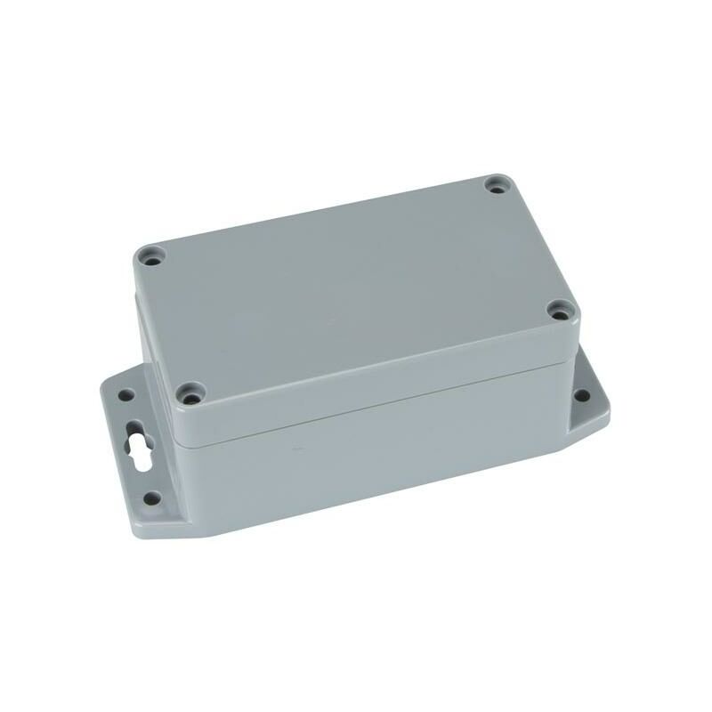 foto del prodotto scatola in abs sigillata con flangia di montaggio 115 x 65 x 55 mm