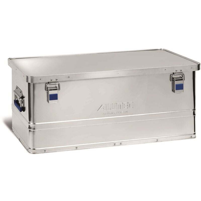 foto del prodotto scatola in alluminio alutec basic 80 contenuto 80 l, dimensioni interne lxpxa 750 x 355 x 300 mm, resistente alla polvere e agli spruzzi d acqua,