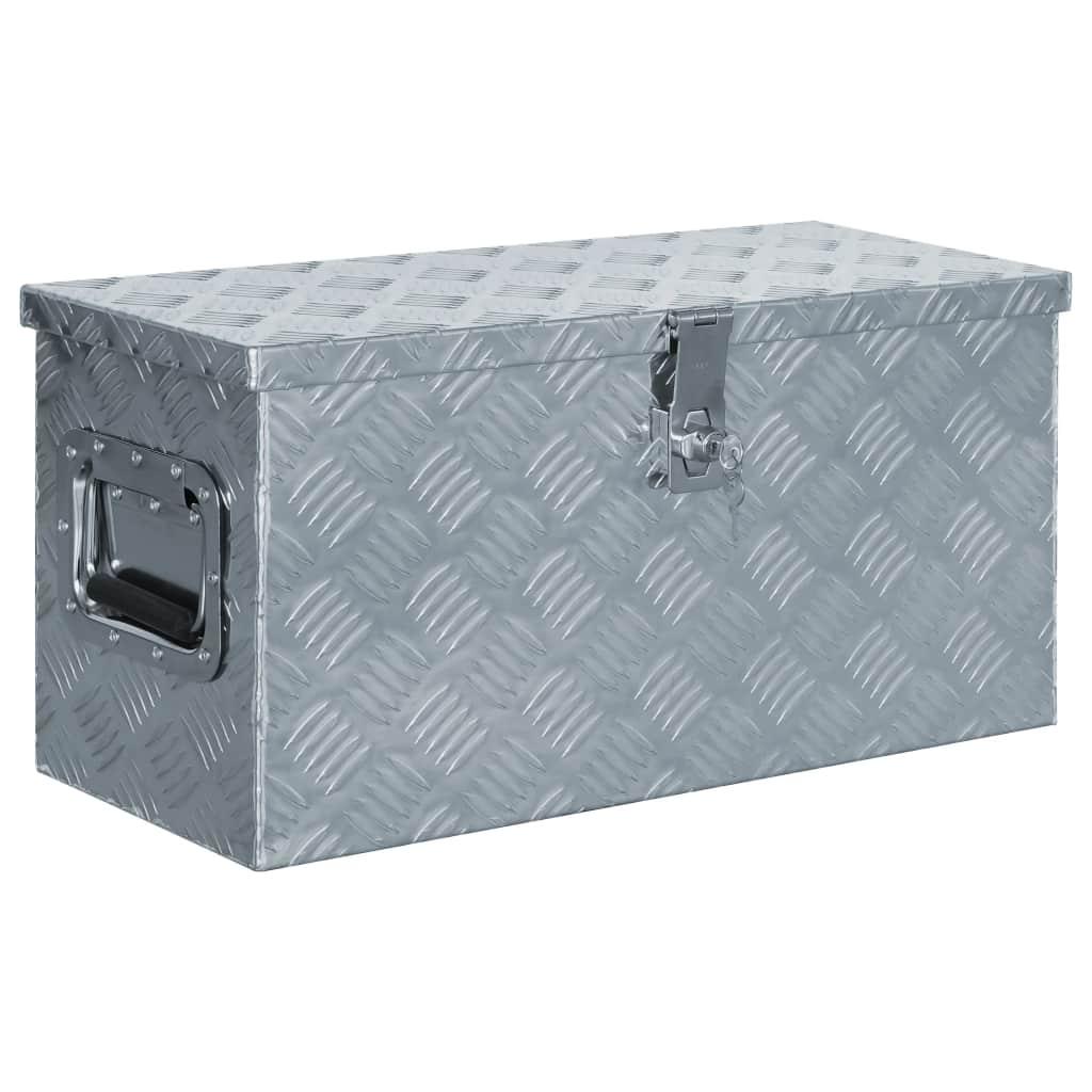 foto del prodotto scatola in alluminio di alta qualit 61,5 cm accessori per utensili o attrezzature argento 02 0003200