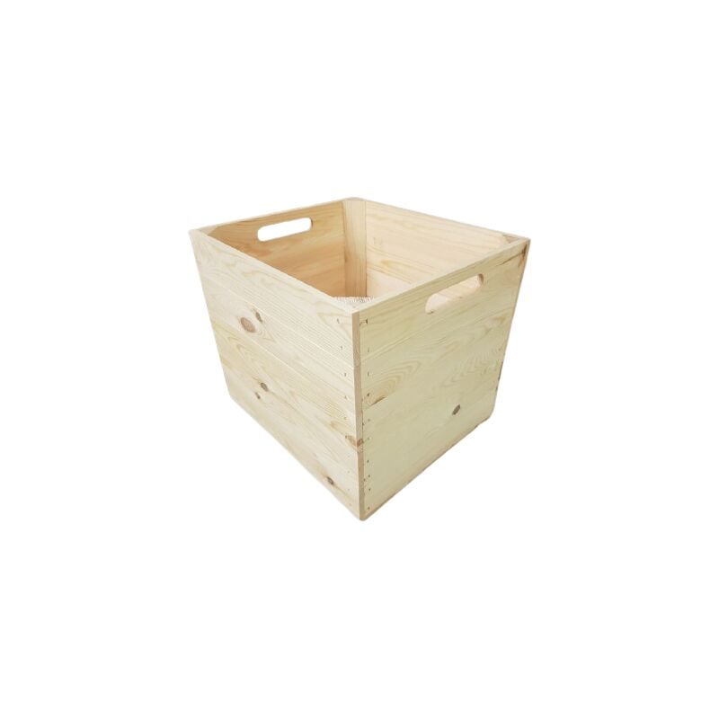 foto del prodotto scatola in legno kallax per scaffali ikea