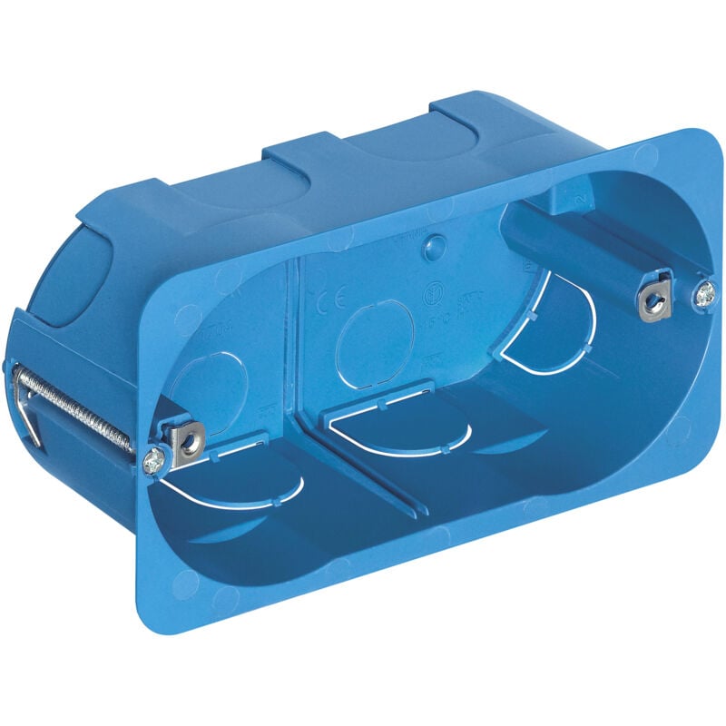 foto del prodotto scatola incasso 4 moduli per cartongesso colore azzurro v71704 - vimar