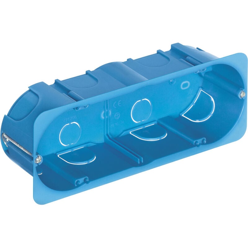 foto del prodotto scatola incasso 6-7 moduli per cartongesso colore azzurro v71706 - vimar