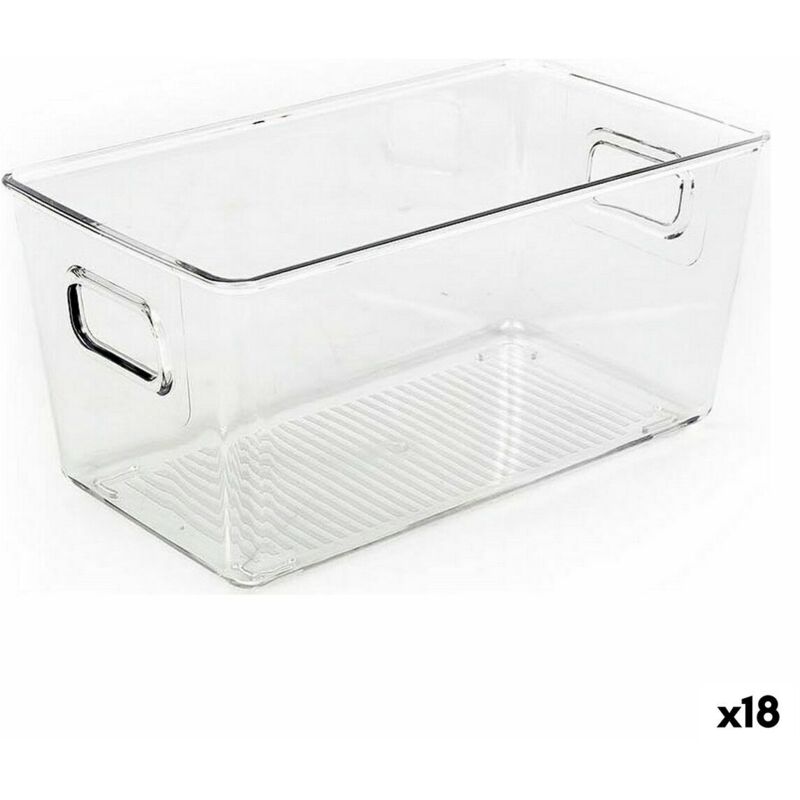 foto del prodotto scatola multiuso dem trasparente 23,5 x 13,3 x 11,5 cm 18 unit 