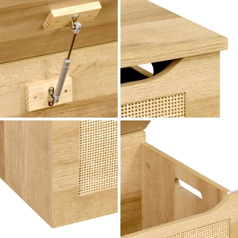 foto del prodotto scatola per giocattoli in legno per bambini