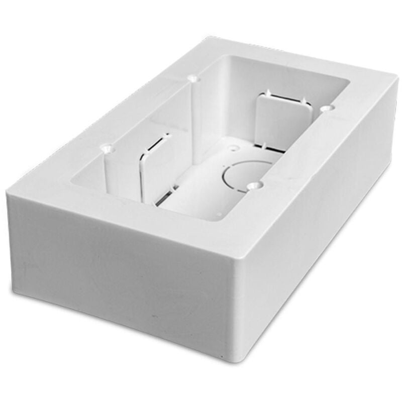 foto del prodotto scatola per meccanismi universali a superficie 161x92x42 mm bianco