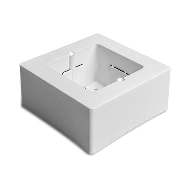 foto del prodotto scatola per meccanismi universali a superficie 92x92x42 mm bianco