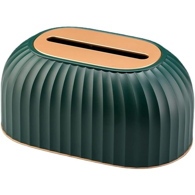 foto del prodotto scatola porta fazzoletti da tavolo con sollevamento, per la casa, soggiorno, sala da pranzo, portaoggetti per tovaglioli di carta con molla, verde