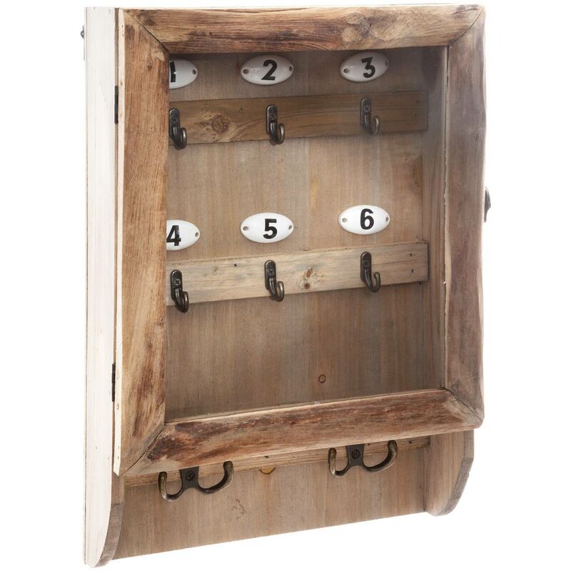 foto del prodotto scatola portachiavi in legno ornella 26x38cm atmosphera cr ateur d int rieur