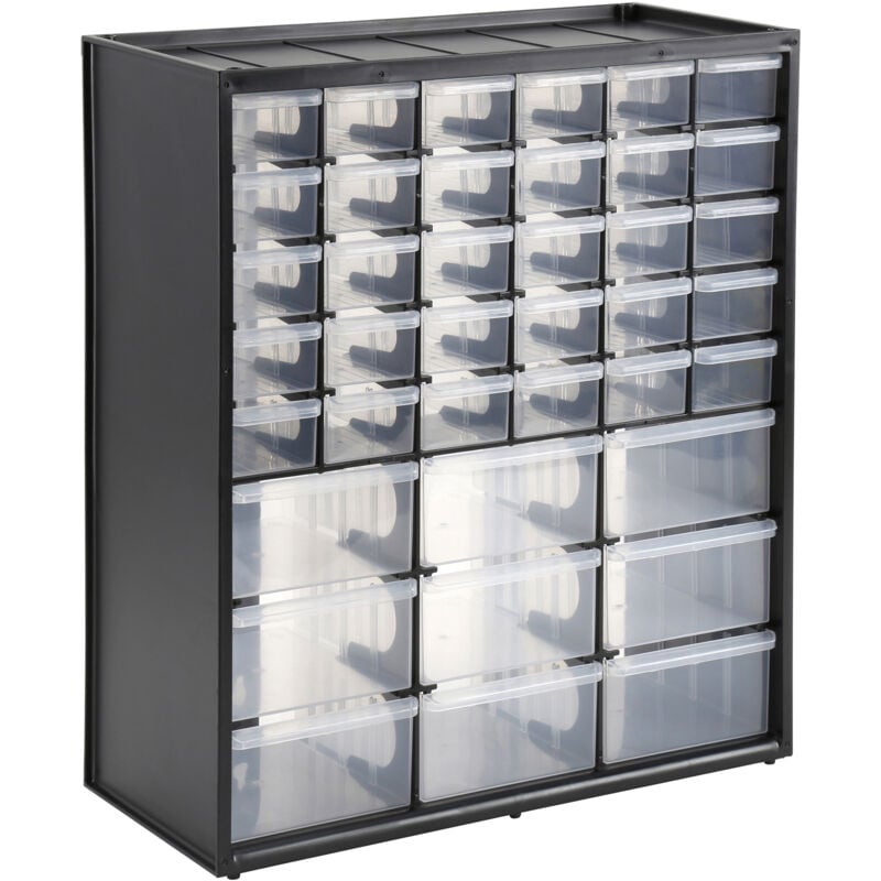 foto del prodotto scatola portaoggetti 39 scomparti 36,5 x 16 x 44,5 cm stanley 1 93 981