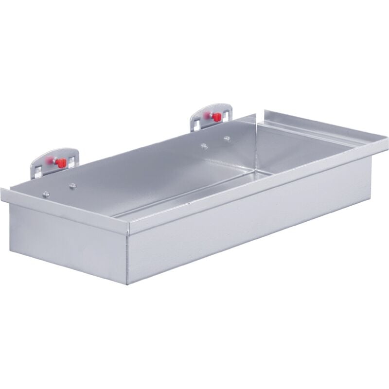 foto del prodotto scatola portaoggetti a55xl320xp135mm color alluminio per lamiere forate