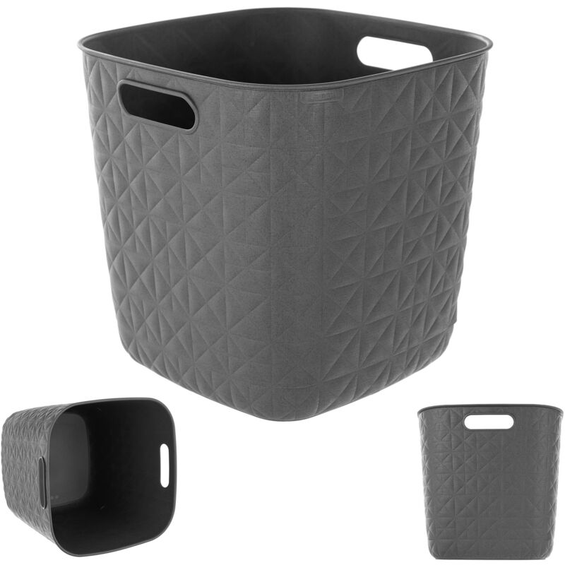 foto del prodotto scatola portaoggetti cestino organizer curver softex scatola organizzativa 15l