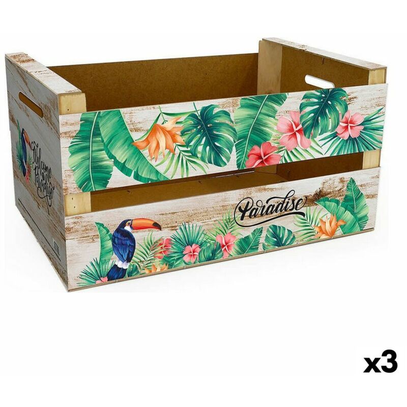 foto del prodotto scatola portaoggetti confortime paradise 3 unit 44 x 24,5 x 23 cm 
