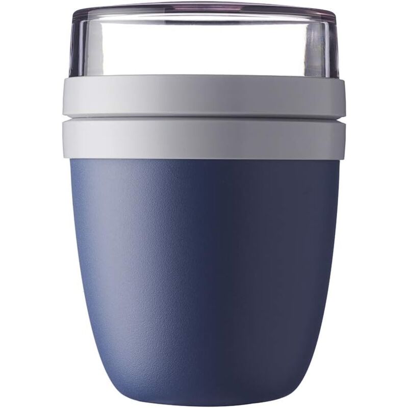 foto del prodotto scatola portaoggetti, portapranzo ellipse 500 ml pratica tazza di muesli, tazza di yogurt, tazza da asporto adatto per congelatore, microonde e
