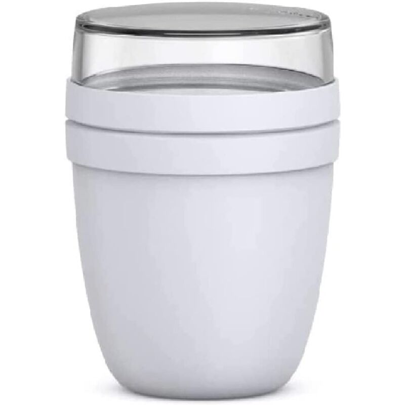 foto del prodotto scatola portaoggetti, portapranzo ellipse 500 ml pratica tazza di muesli, tazza di yogurt, tazza da asporto adatto per congelatore, microonde e